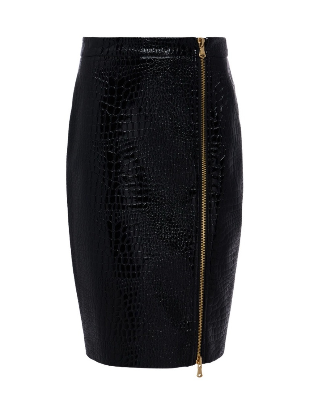 NWT L’AGENCE Cannes Faux Leather Pencil Skirt